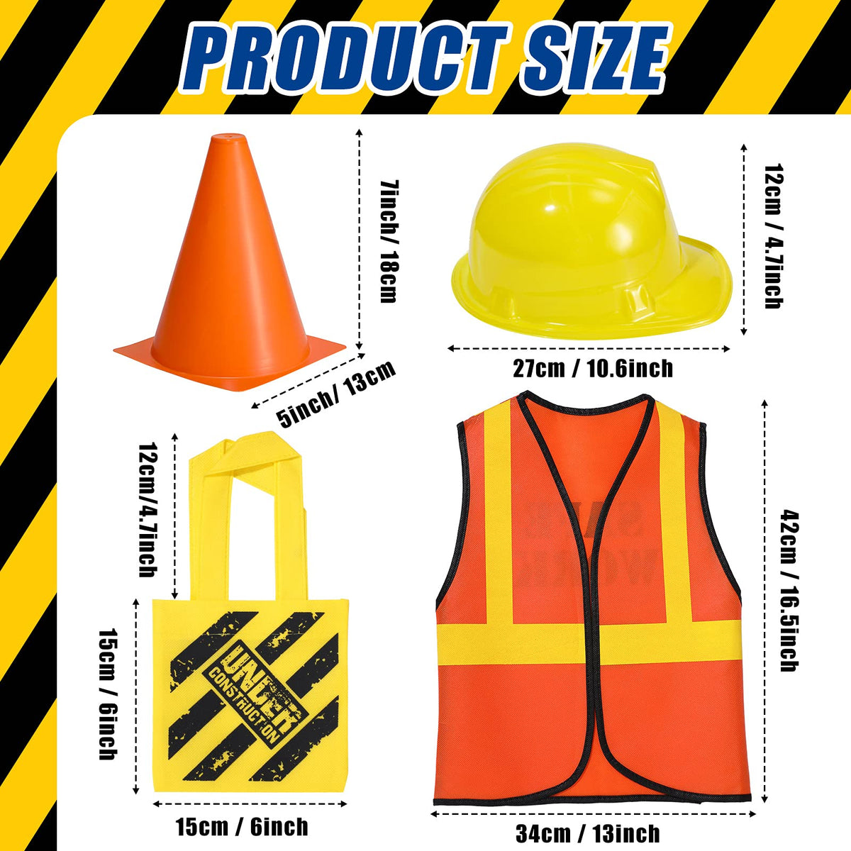 Geyoga orange traffic cones for colorful outdoor games and classroom activities.