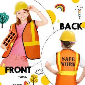 Geyoga party favors set, eight vests and eight hats for group fun.