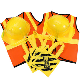 Geyoga party set display showing complete 48-piece costumes