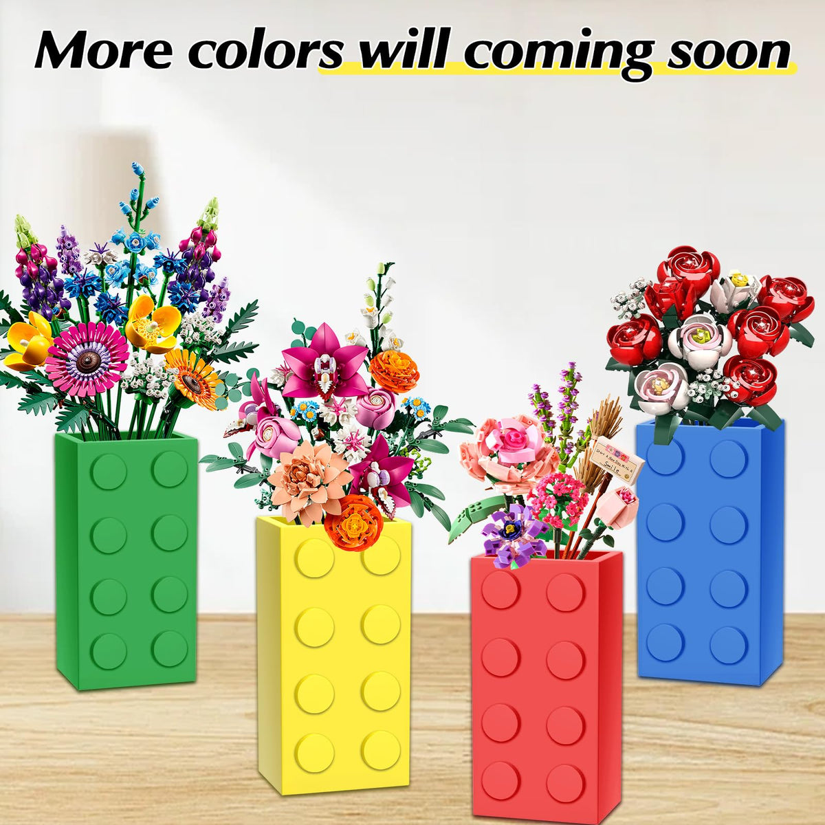 GFYYBKJ modular decoration blue vase, complements contemporary interiors.