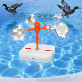 GFYYBKJ pool deterrent windmill on water reduces pool bird visits