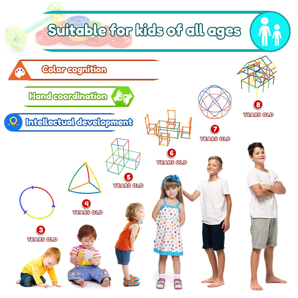 Ggiibro classroom-ready STEM toy set invites cooperative learning and exploration.