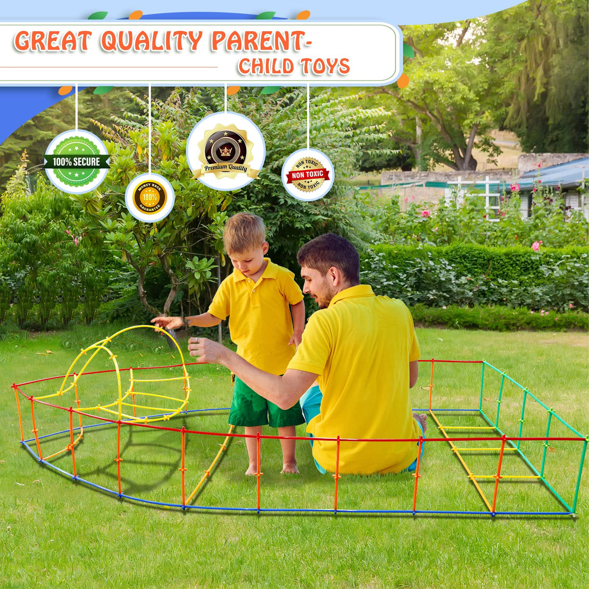 Ggiibro safety non-toxic certified toy supports worry-free learning sessions.