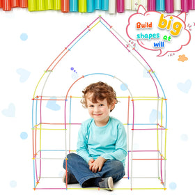 Ggiibro Straw Constructor multi-player play supports collaborative learning.