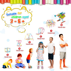 Ggiibro Straw Constructor storage box keeps parts organized for classrooms.