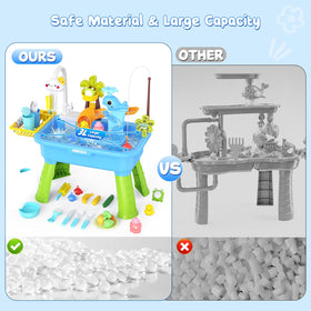 GGRH water table fishing game supports social play and turn-taking.