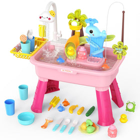 GGRH water table running-water system for continuous play
