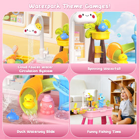 GGRH water table tableware set for imaginative dining play