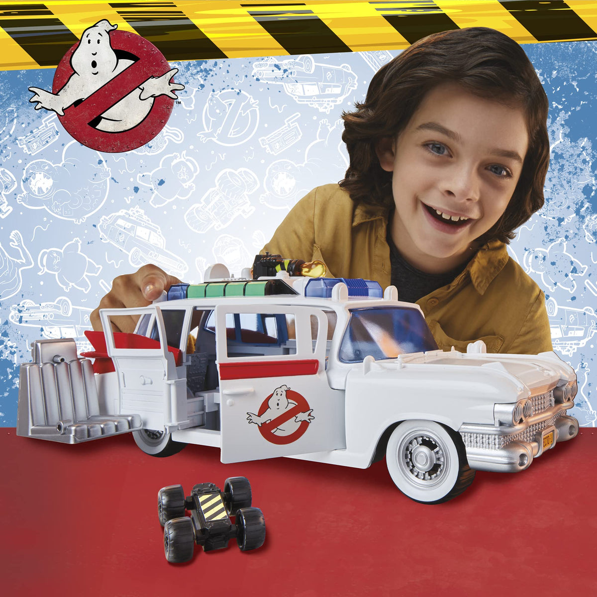 Ghostbusters themed accessories pack to enhance Ecto-1 play.