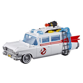Ghostbusters Ecto-1 playset front view with moving wheels for action-packed play.