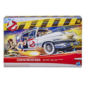 Ghostbusters ghost trap accessory included for onboard storytelling.