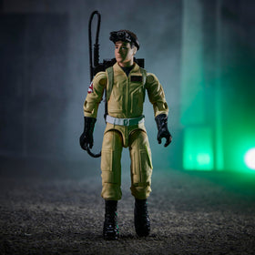 Ghostbusters Plasma Pack 40th: Ray Stantz figure ready for imaginative ghost-busting scenes.