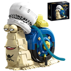 GHQYTPR anime snail phone bug with spotted hat, eye-catching desk display for fans.