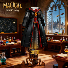 GHQYTPR Cloak Model Display—elegant stand-ready robe for study shelves.