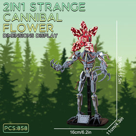 GHQYTPR Flower transformation mechanism shows two forms for dynamic display options.