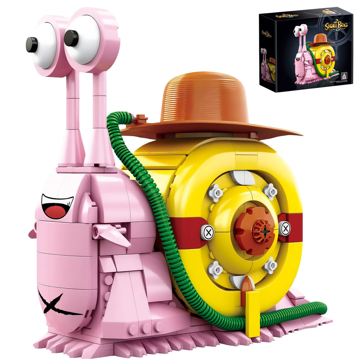 GHQYTPR Transponder Snail front view for an eye-catching desk display