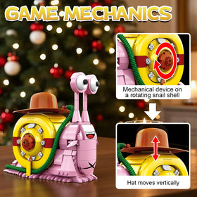 GHQYTPR Transponder Snail phone bug detail highlights retro design