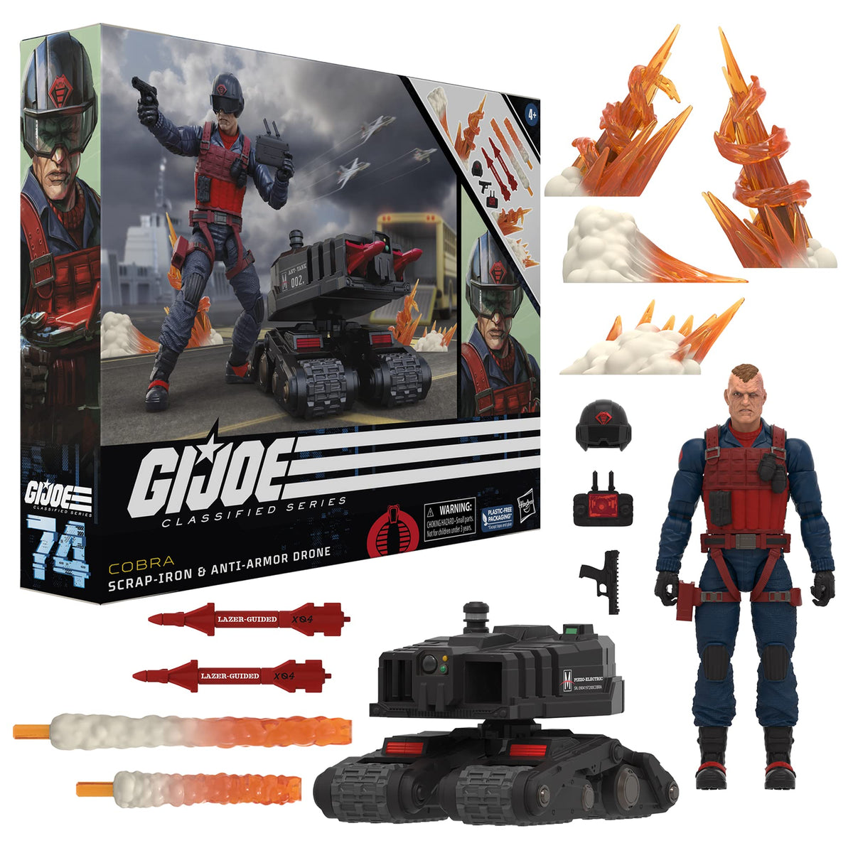 G I Joe classic packaging artwork makes a striking display piece