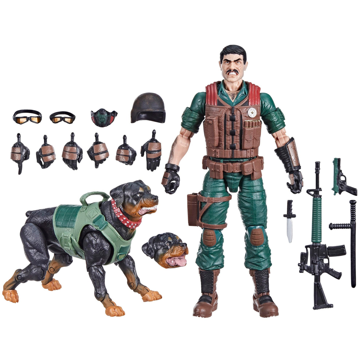 G.I. Joe Classified Series Mutt & Junkyard action figure ready for dynamic display.