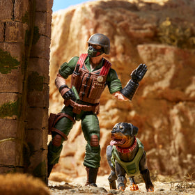 G.I. Joe Classified Series Mutt & Junkyard authentic detailing supports poseable displays.