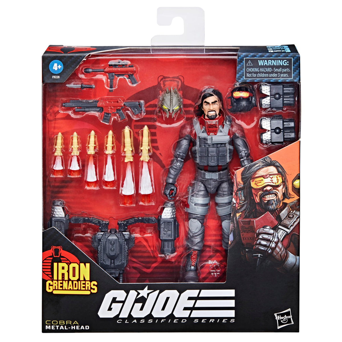 G.I. Joe Metal-Head accessory loadout with backpack missile racks