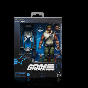 G.I. Joe Heavy Duty with MPWS ready for battle-ready display in action.