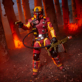 G.I. Joe Blowtorch helmet and mask highlight authentic gear details.