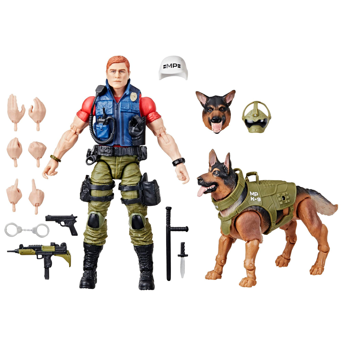G.I. Joe Classified Series Law Lavigne & Order figure for dynamic display.