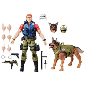 G.I. Joe Classified Series Law Lavigne & Order figure for dynamic display.