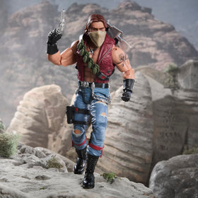 G.I. Joe Monkeywrench alternate masked face offers character versatility.