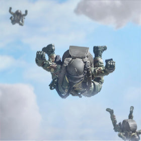 G.I. Joe Halo Jumper articulation supports dynamic posing and diorama setups