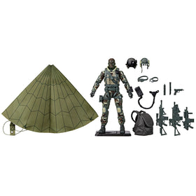 G.I. Joe Halo Jumper parachute display for action poses and dioramas