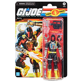G.I. Joe BAT alternate battle-damaged head adds battle-ready variety.