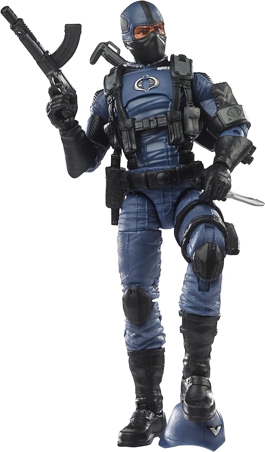 G.I. Joe Cobra Officer figure diorama-ready display for shelving and photos.