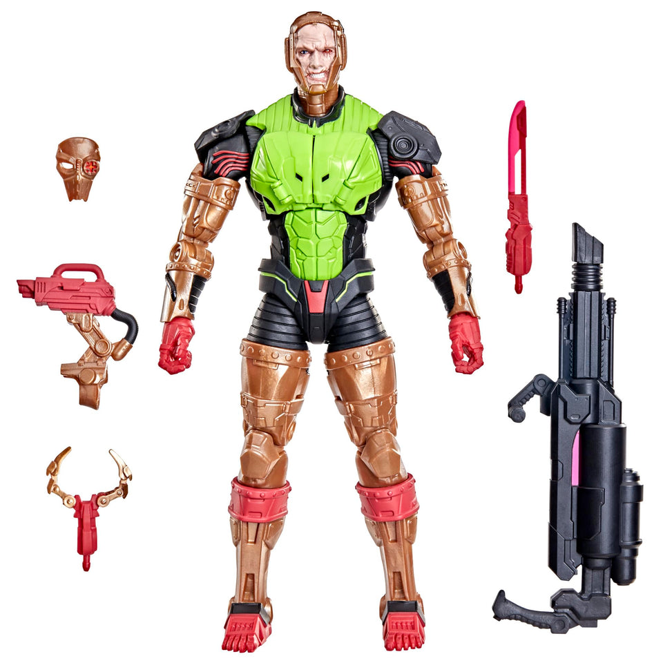 G.I. Joe Cobra Overkill front view shows premium detailing and poseability