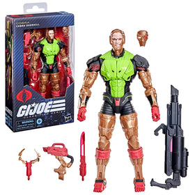 G.I. Joe Cobra Overkill removable chest plate for display customization