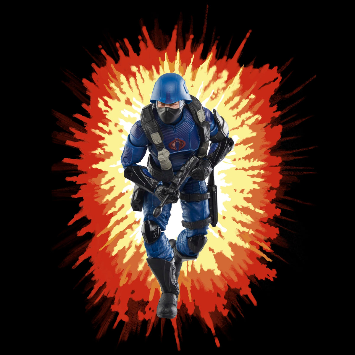 G.I. Joe Cobra Trooper diorama pose image for dynamic scenes.