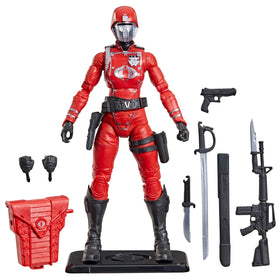 G.I. Joe Crimson Guard 6-inch figure front view with premium detailing