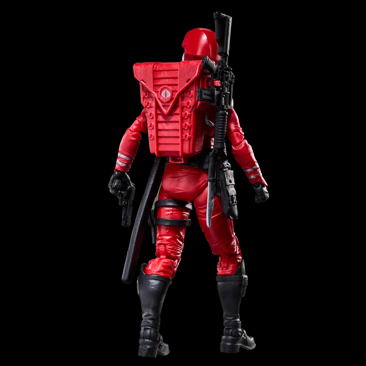 G.I. Joe Crimson Guard cardback packaging evokes vintage design