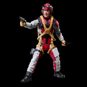 G.I. Joe Crazylegs knife and weapon set for rugged battlefield scenarios.