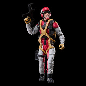 G.I. Joe stand and retro cardback packaging for stable display.