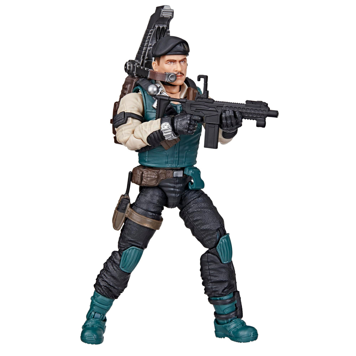G.I. Joe Dial-Tone diorama pose display with premium articulation
