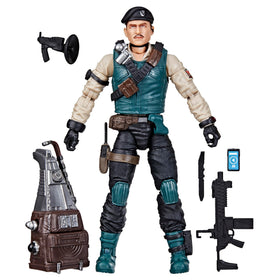 G.I. Joe Dial-Tone figure front view showing poseability and details