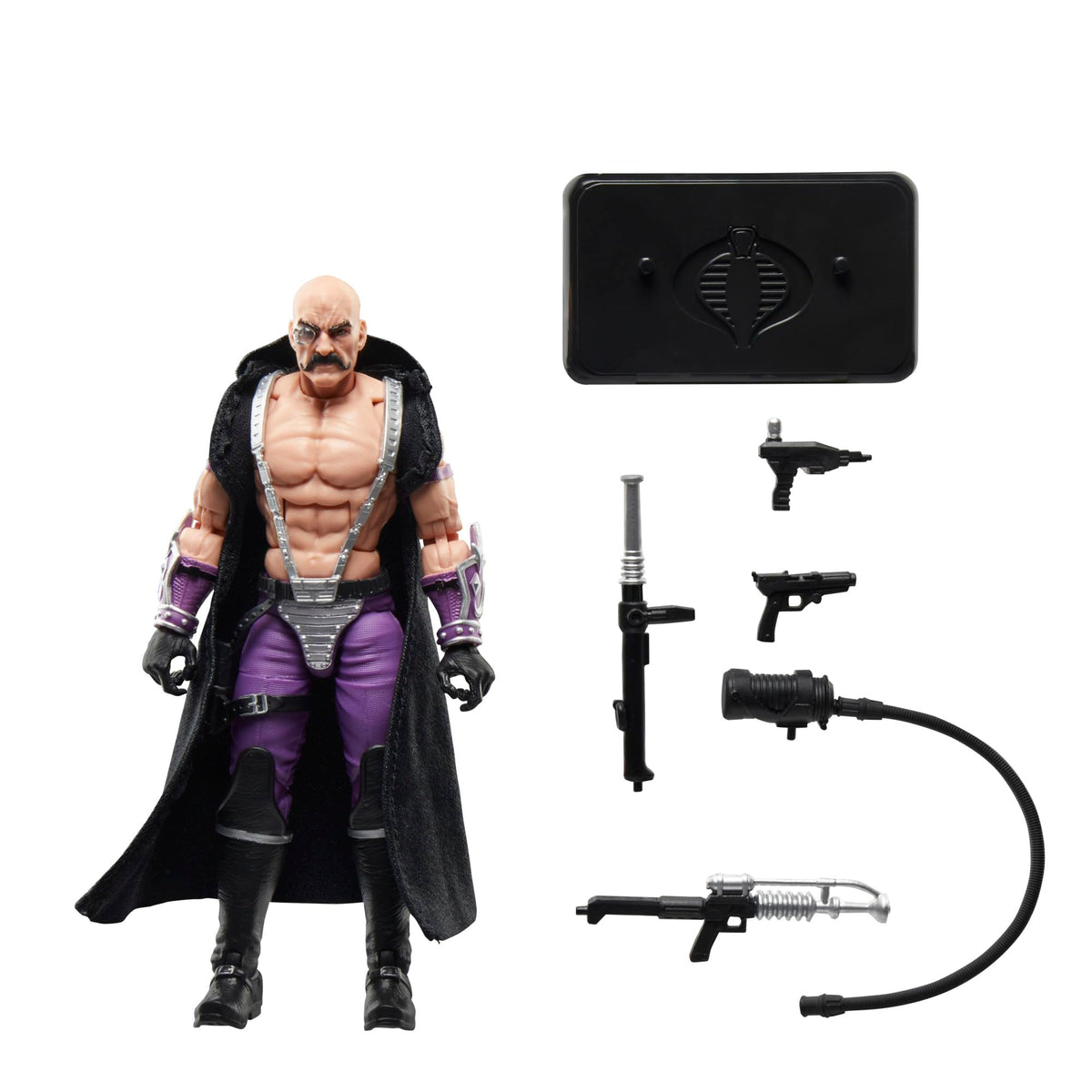 G.I. Joe Classified Dr. Mindbender cardback display for retro collectors.