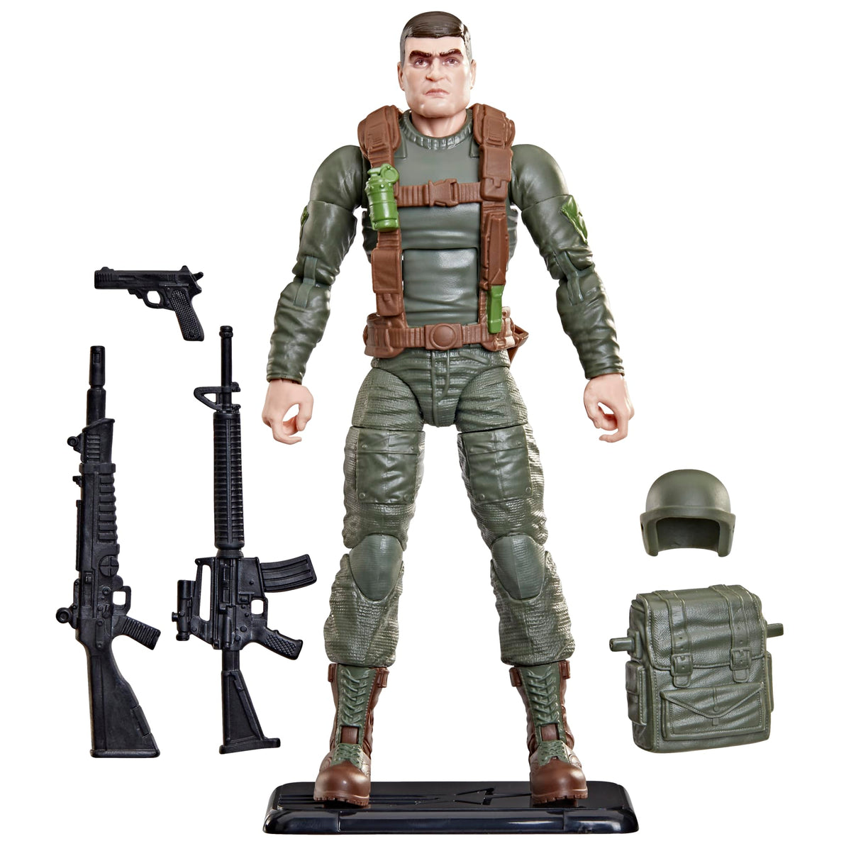 G.I. Joe Grunt Graves cardback packaging ideal for retro display and collection.