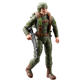 Six-inch scale action figure delivers poseable realism with premium detailing.
