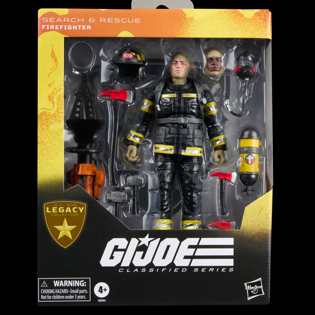 14-accessory kit with gear included for authentic rescue scenes