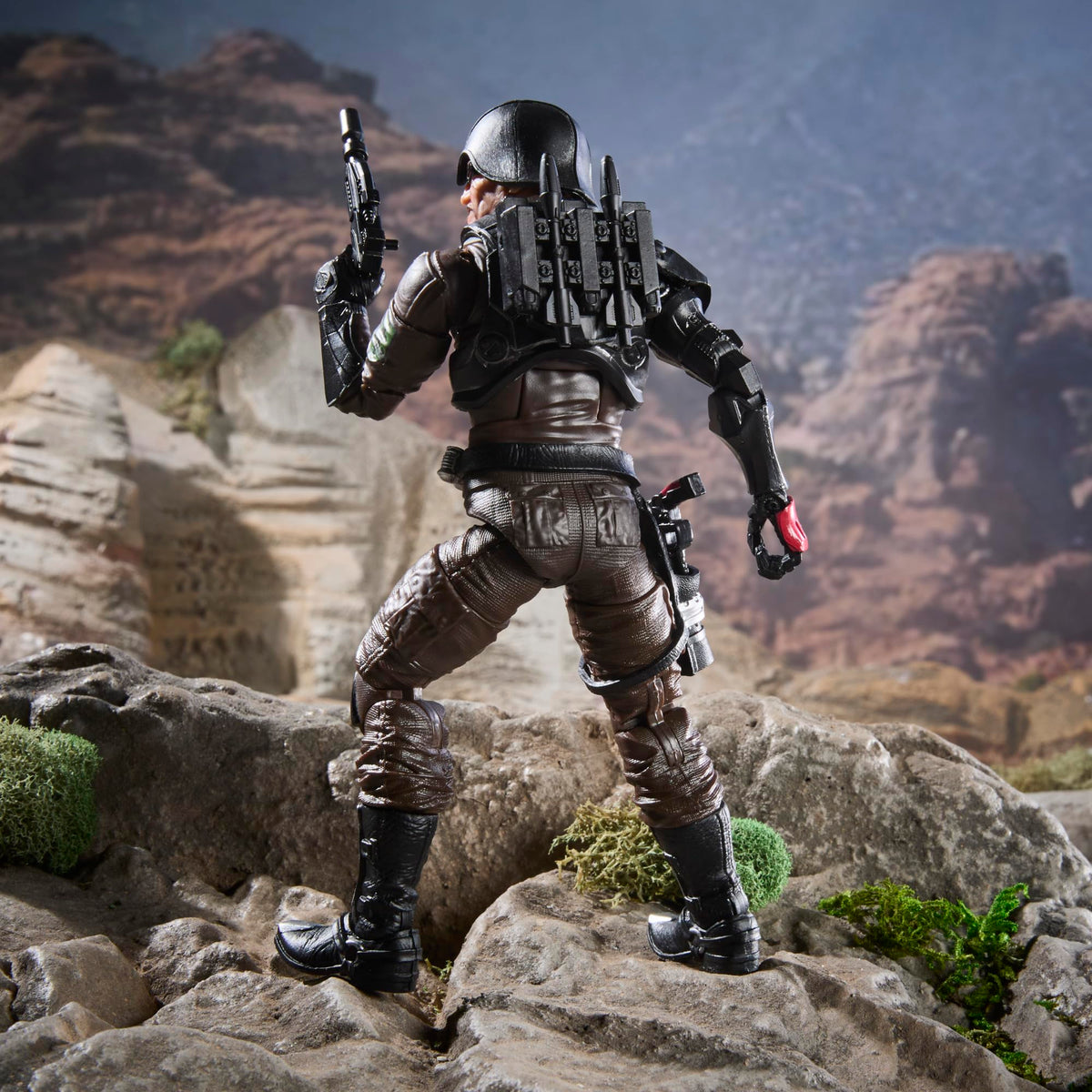 G.I. Joe Major Bludd close-up artwork highlighting sculpt details