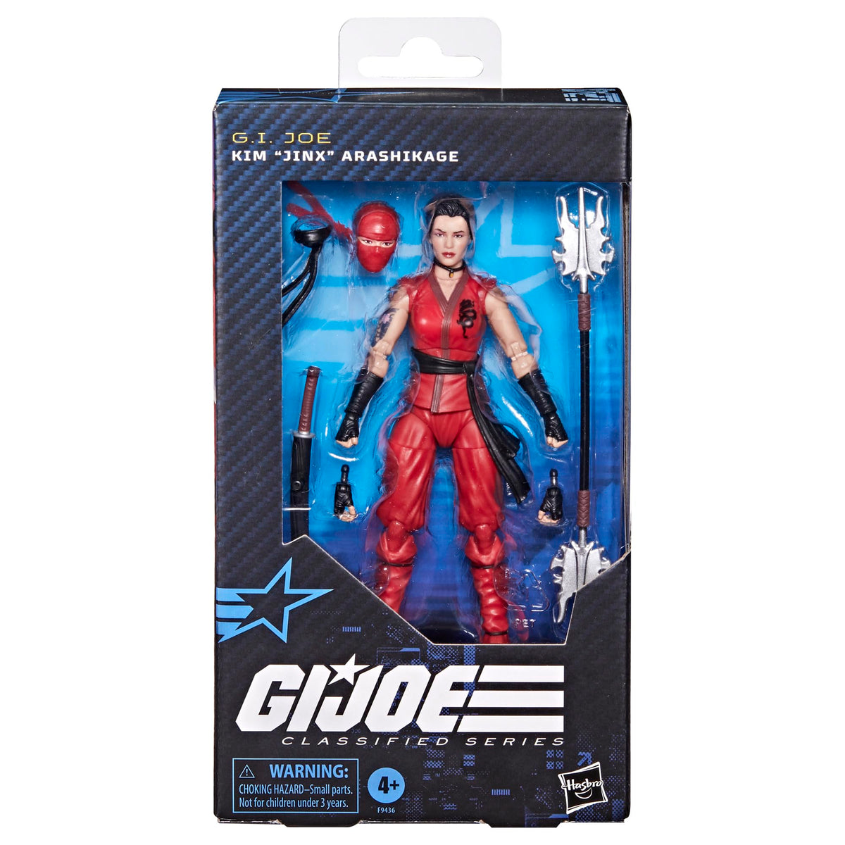 G.I. Joe Classified Series 124 accessory loadout offers versatile play options.