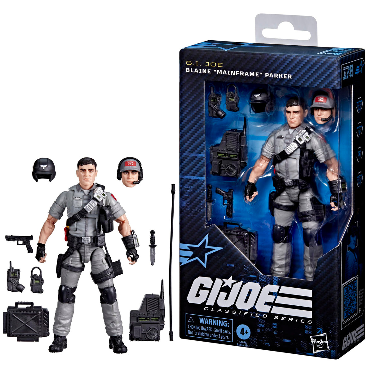 G.I. Joe Classified Mainframe Parker hacking device for tech-themed play.